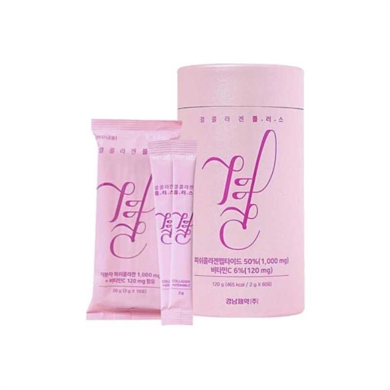 Lemona gyeol collagen (pink) 60 ซอง 