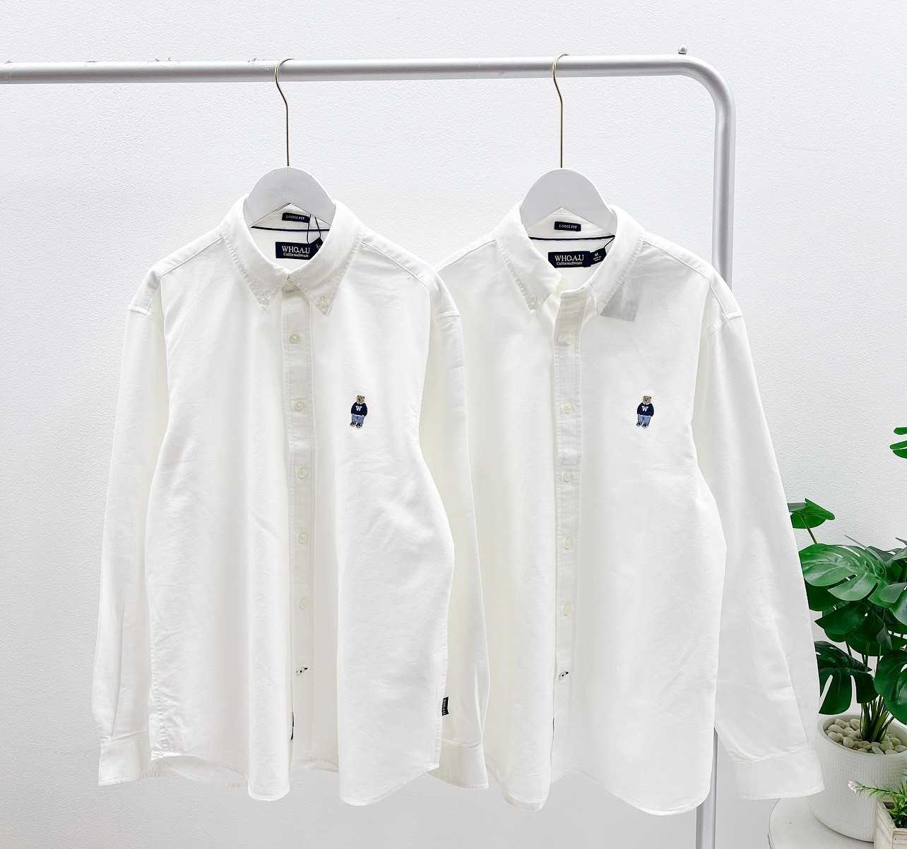 Who.A.U Steve oxford Shirt