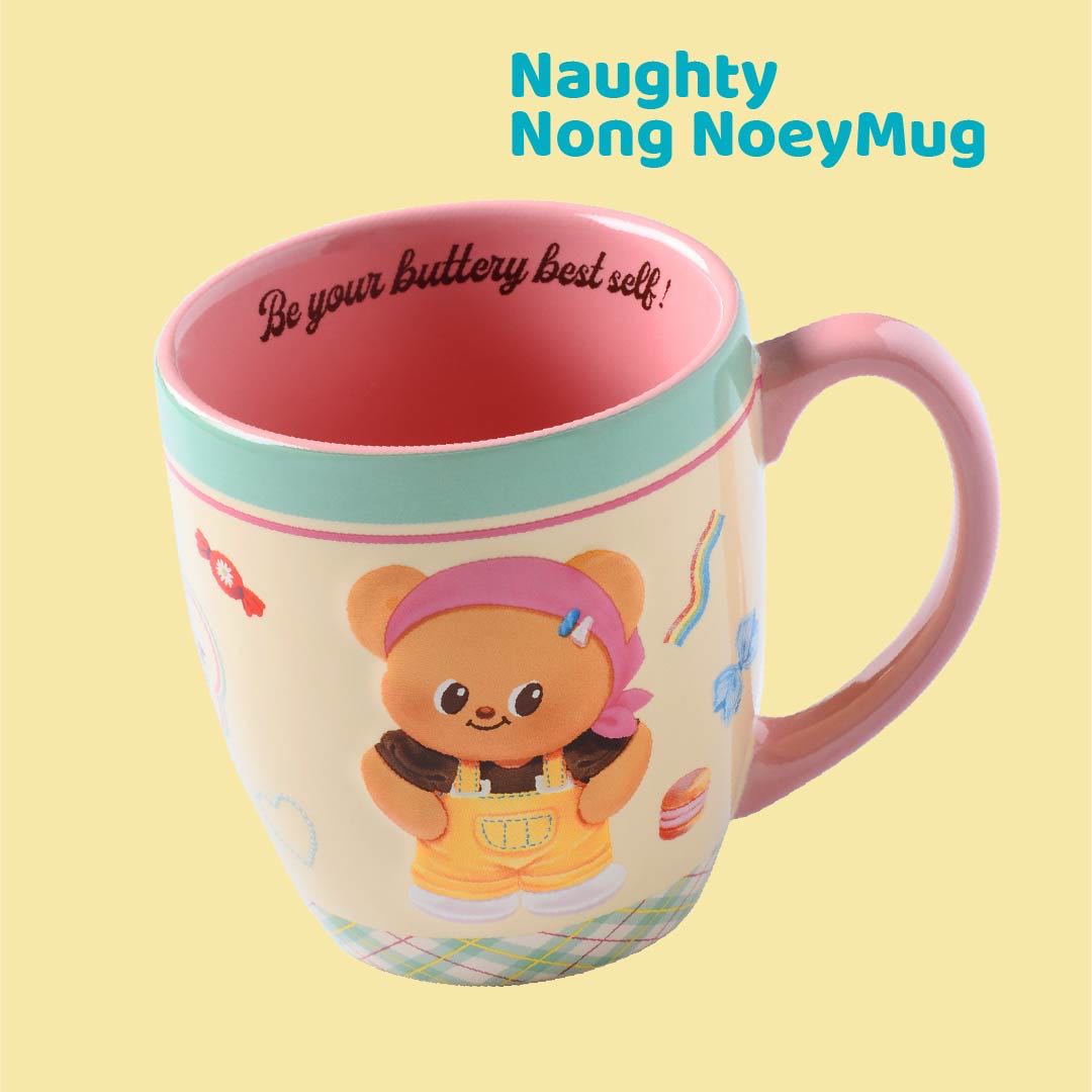 แก้วมัคน้องเนยจดชื่อ (Naughty Nong Noey Mug) 14 oz.