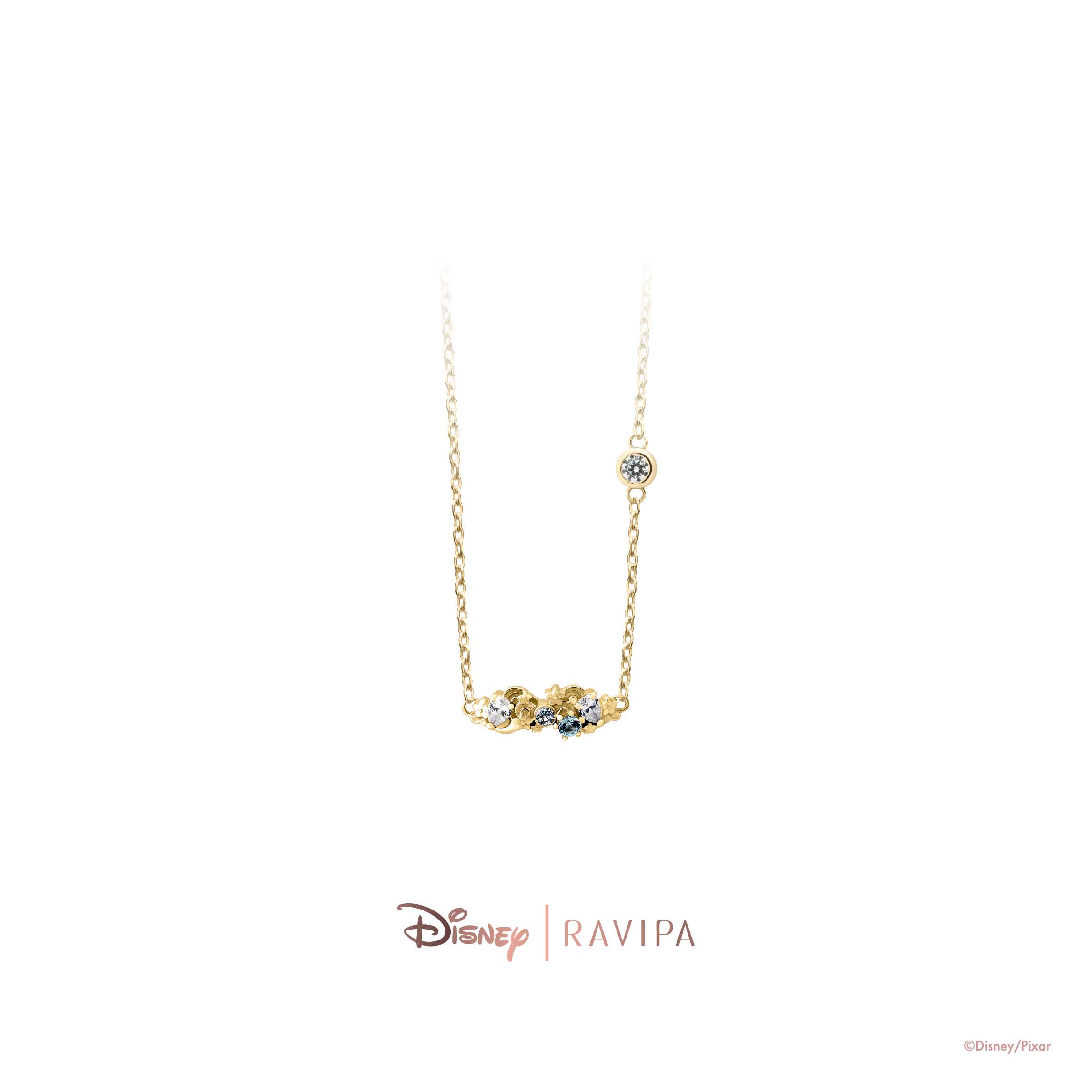 Moana Tiara Gold Necklace