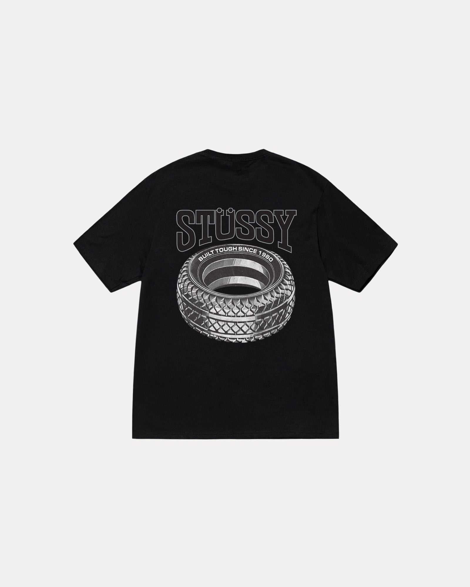 Stussy Tough Tread Black T-Shirt (Us)