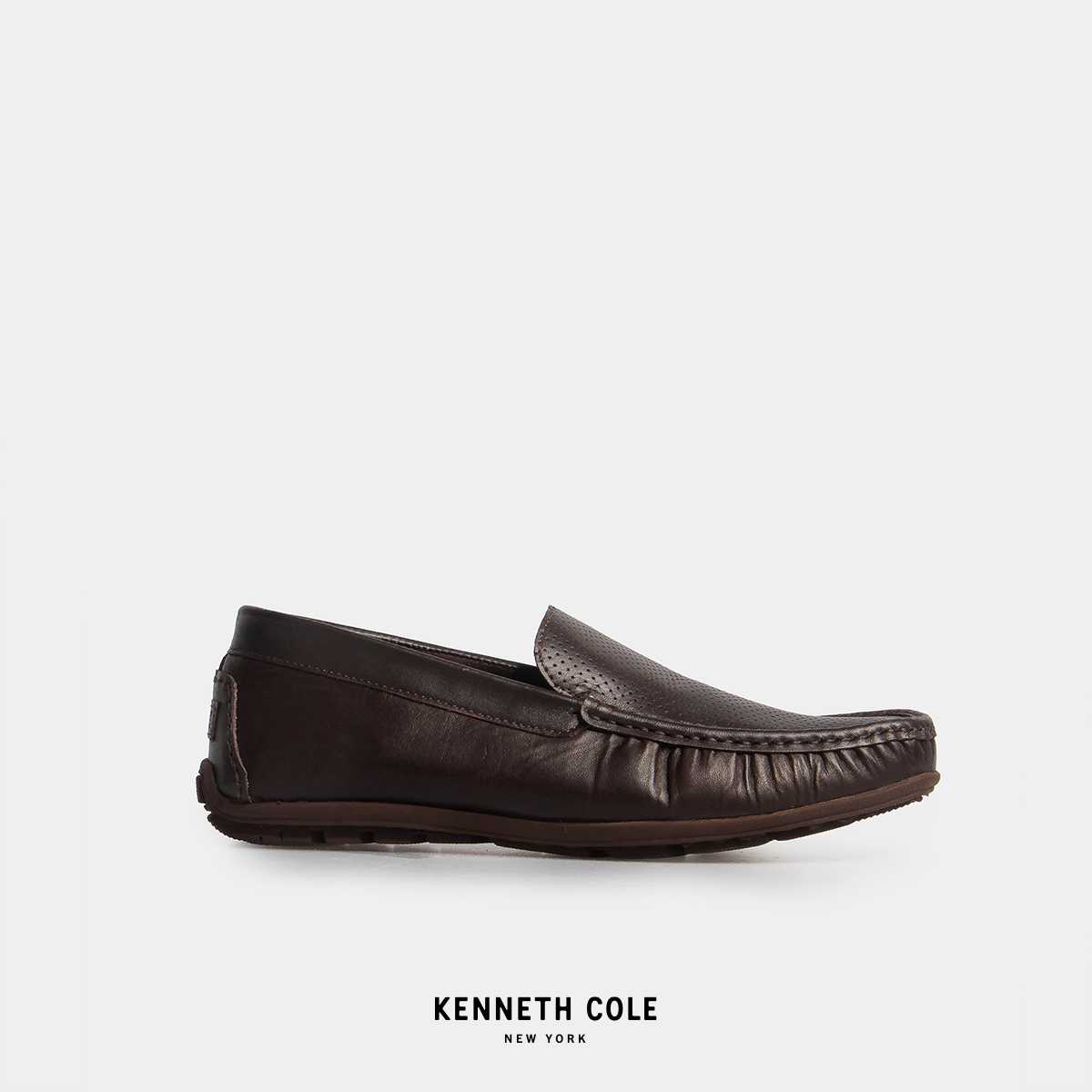 KENNETH COLE รองเท้าลำลองผู้ชาย รุ่น DILAN FRET BROWN สีน้ำตาล ( CAS - RF64045LE-200 )