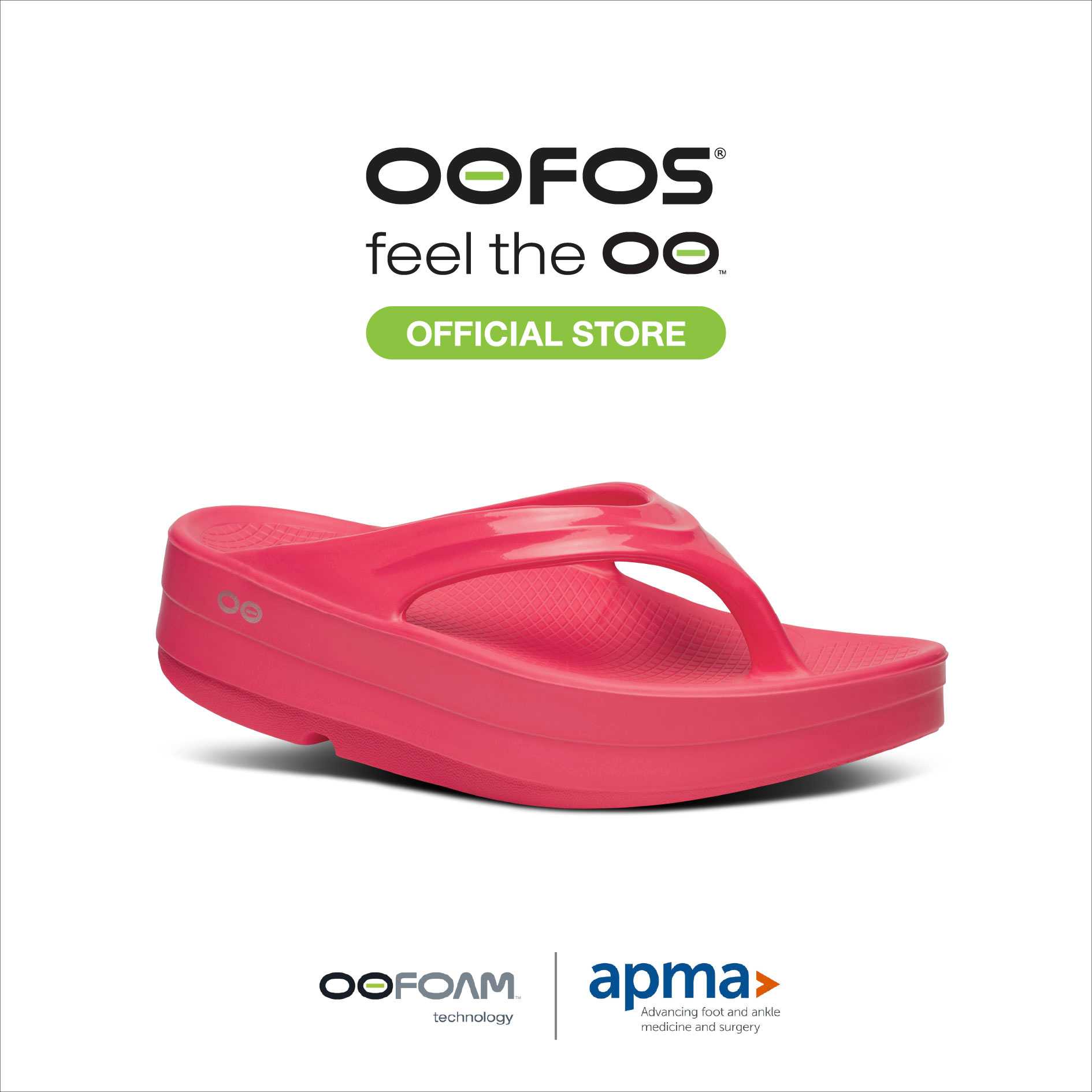 OOmega Neon Berry - รองเท้าเพื่อการฟื้นฟู