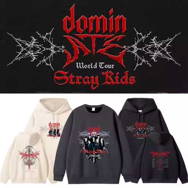Pre-Order | เสื้อกันหนาว StrayKids : 2024 World Tour dominATE