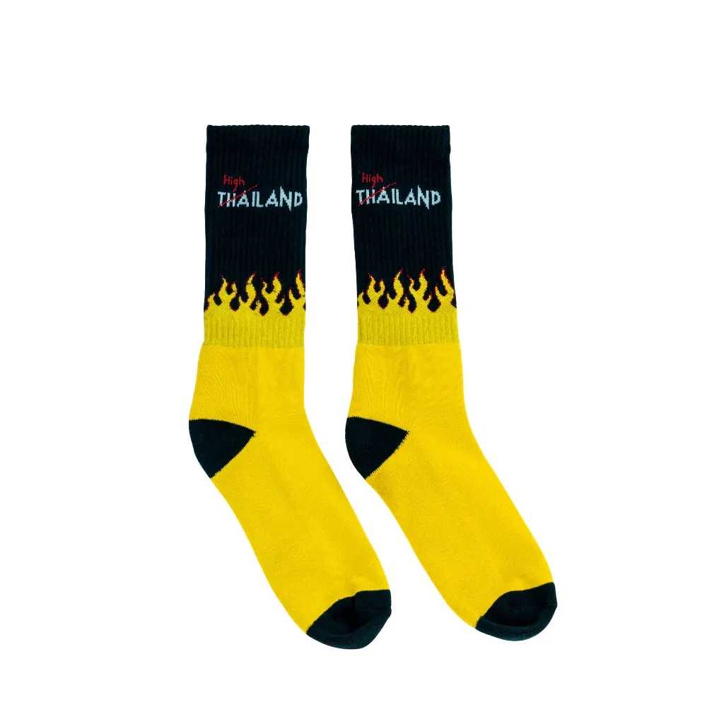 Black Socks Hot High