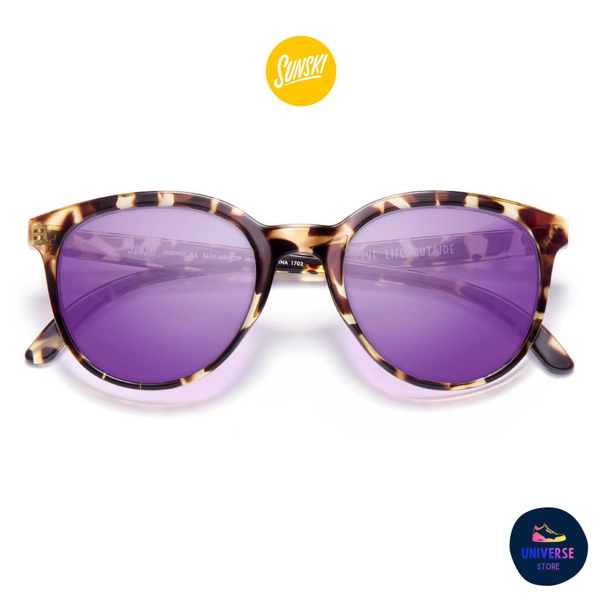 SUNSKI MAKANI - TORTOISE PURPLE แว่นกันแดดรักษ์โลก