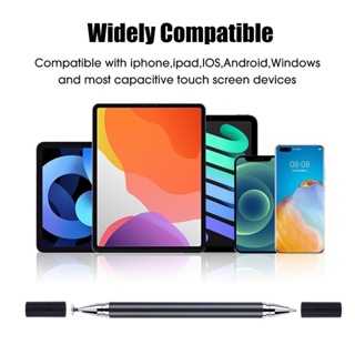2 In 1 ปากกาทัชสกีน  ปากกาโทรศัพท์มือถือ เขียน อุปกรณ์เสริม จับสบาย ความไวสูง กันลื่น