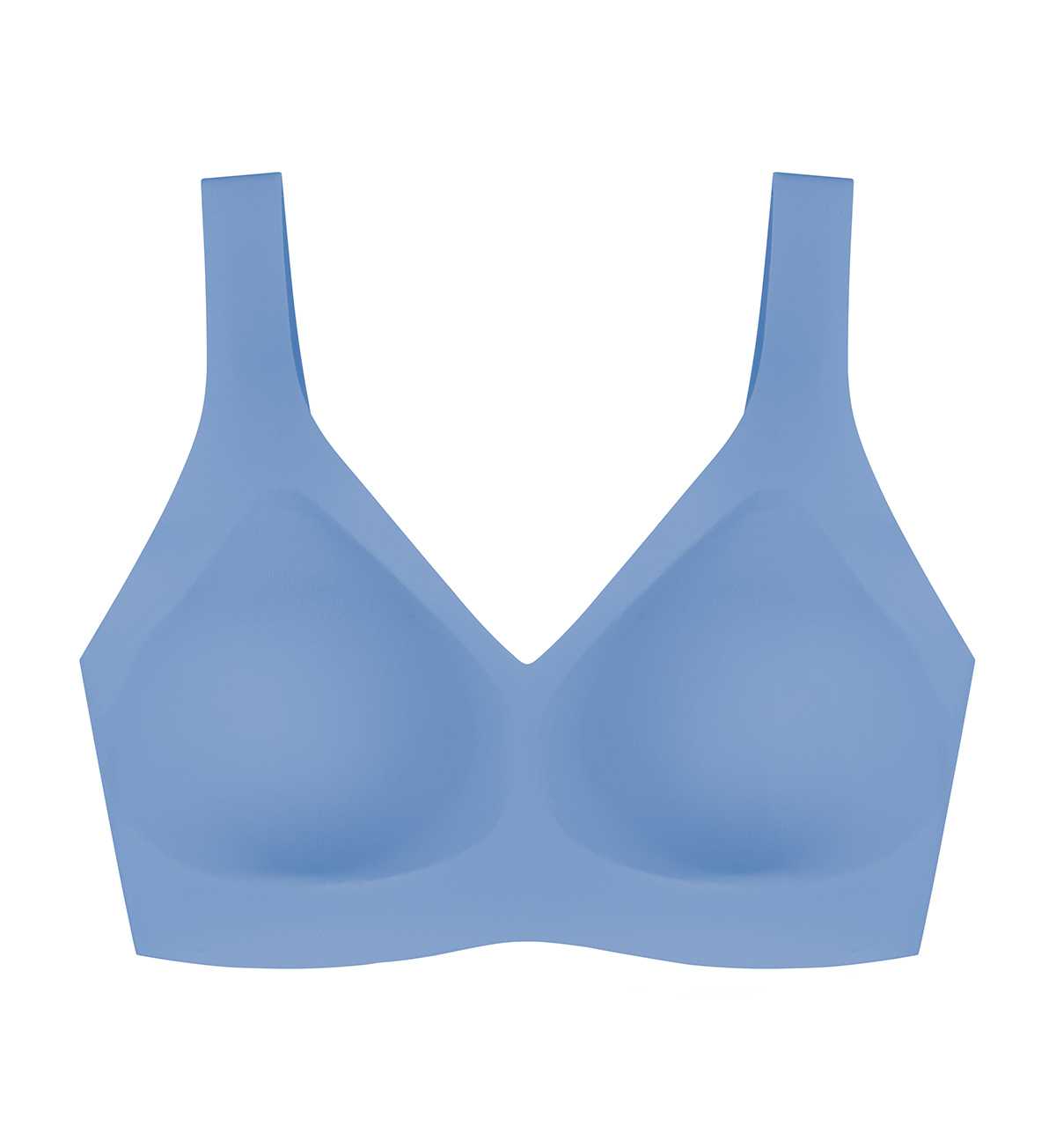 NEW sloggi 10223256 sloggi ZERO Feel 2.0 Bralette 01 AX R 6315  เสื้อชั้นในแบบไม่มีโครง สีฟ้า