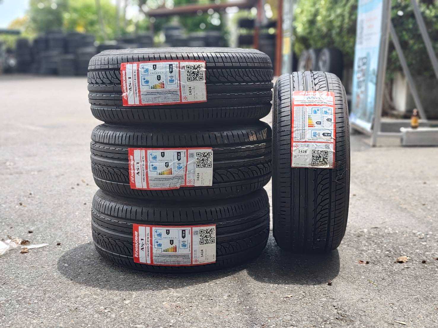 ยางรถยนต์ 195/40 R17 NANKANG รุ่น AS1 ปี2024(ราคา4เส้น)