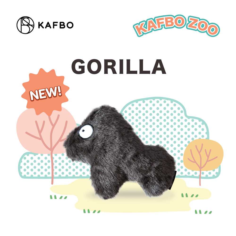 KAFBO Kafbo zoo - Gorilla ตุ๊กตาแคทนิปสำหรับแมว