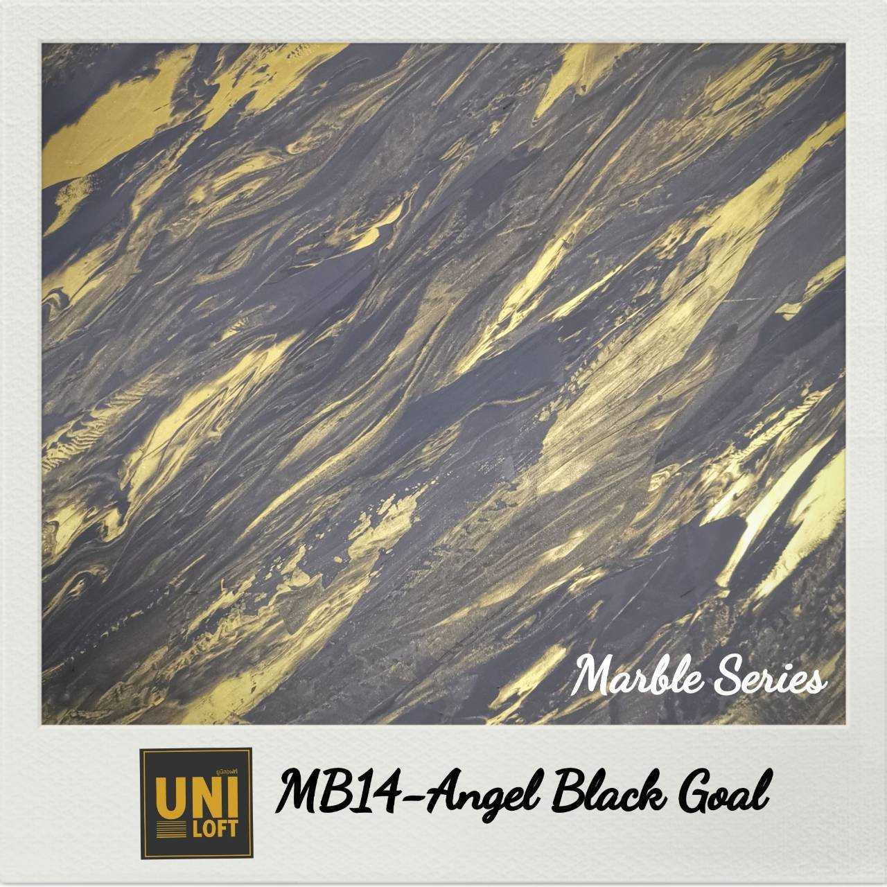 ปูน​ลาย​หินอ่อน​ MB14-Angel​black​gold​ 5kg.+เคลือบ​เงา​สูตร​น้​ำ​