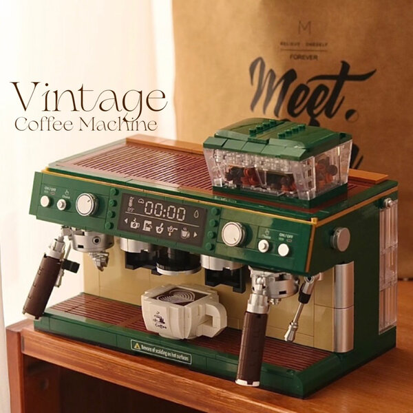 [พร้อมส่ง] Jnihouse : Vintage Coffee Machine Bricks