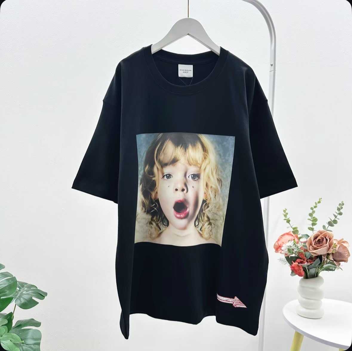 พร้อมส่ง  ADLV Baby Face T-Shirt ( Black )