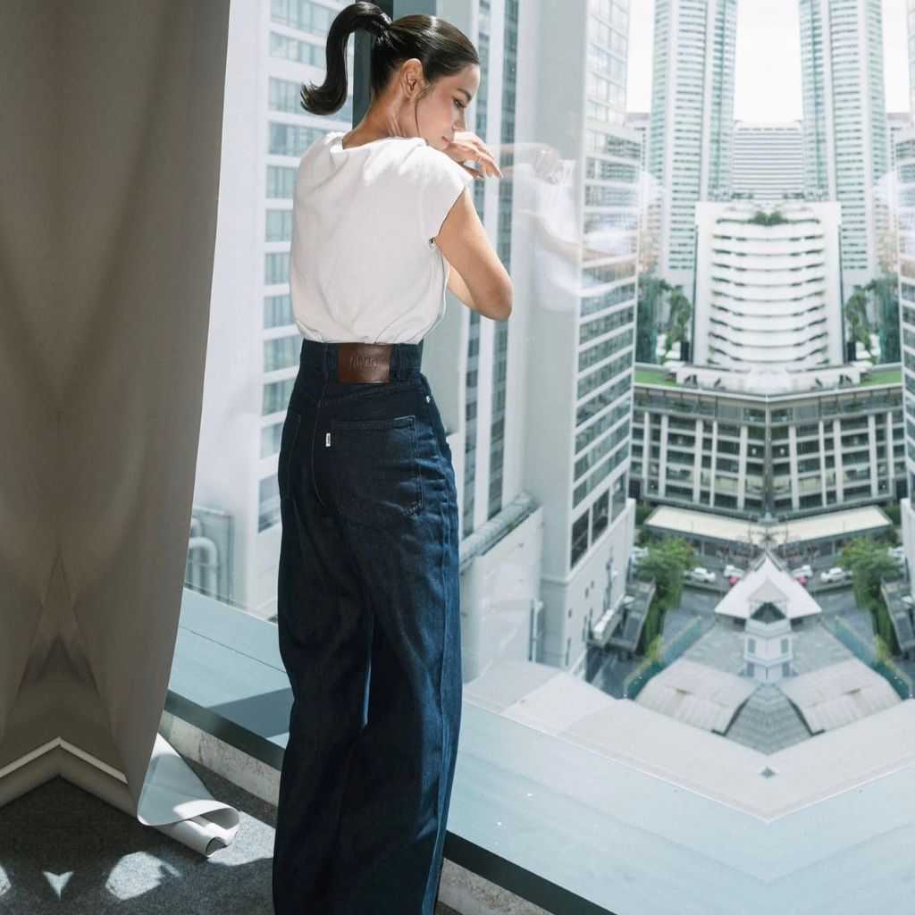 AMR DE SAISON ( AIMER ) - AMR High Rise Wide Leg Jeans