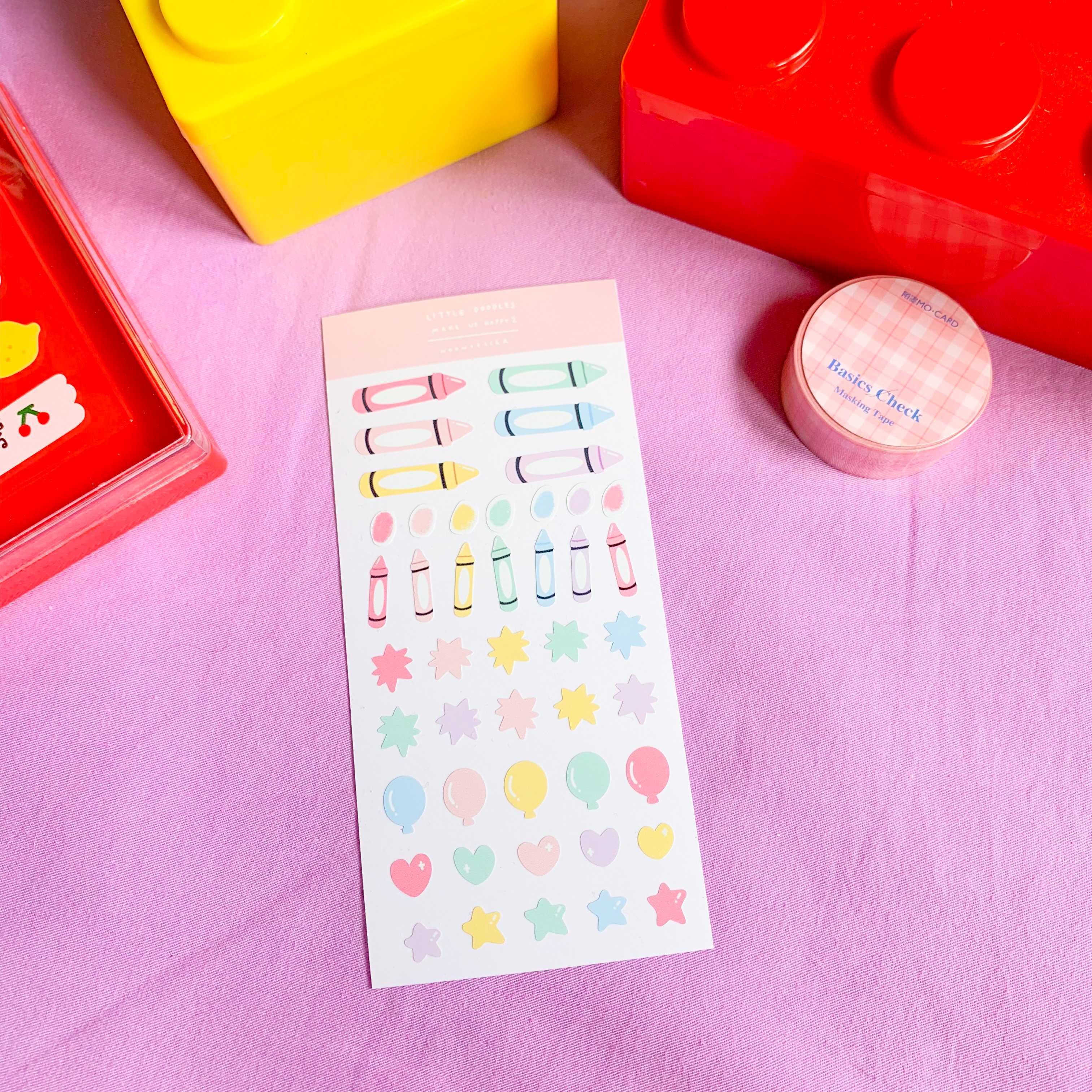 Diecut Sticker : สติกเกอร์ไดคัท crayon2