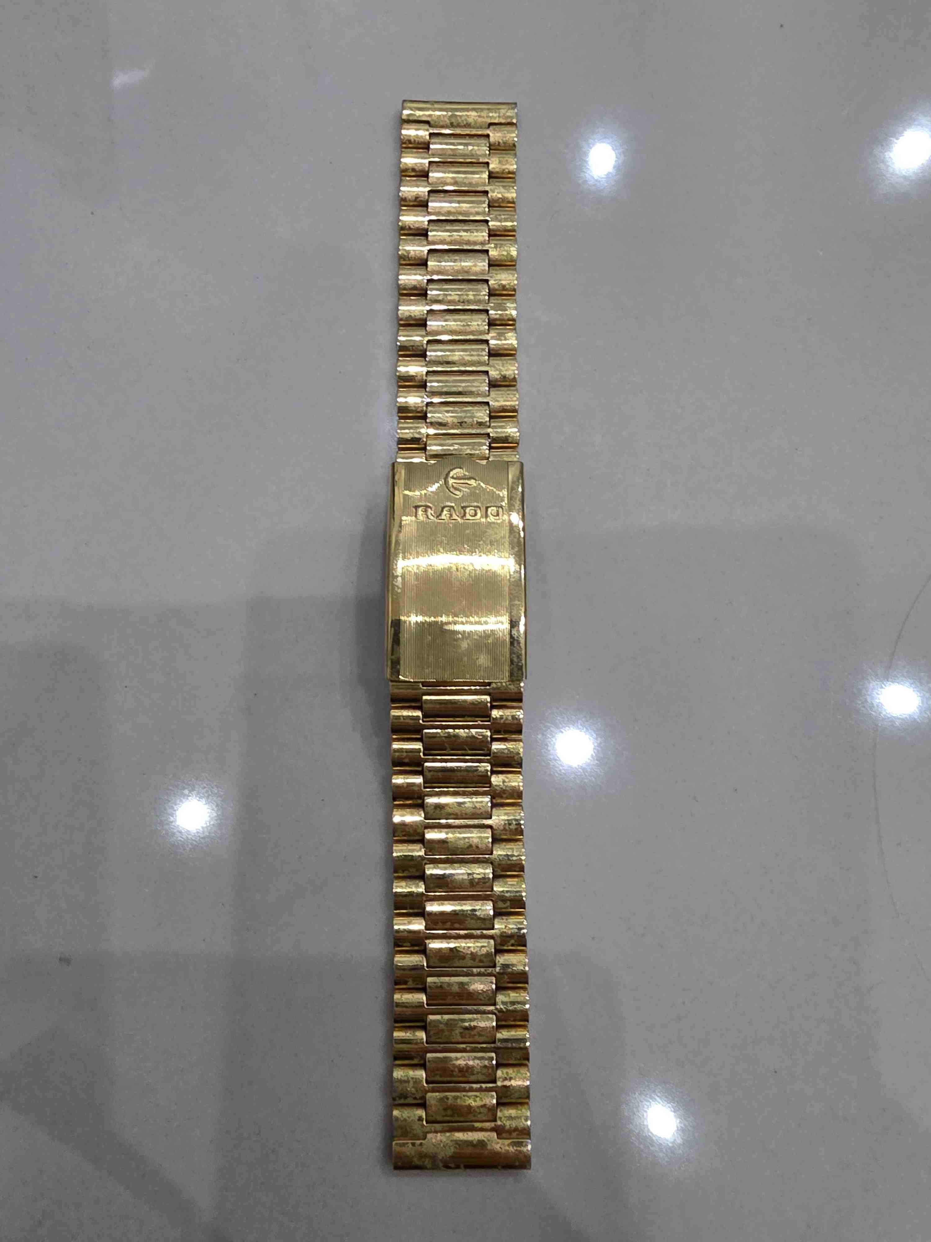 สาย RADO ราโด้ ของเก่าเก็บ สวยหายาก ขายตามสภาพ 18 มิล พร้อมส่งครับ