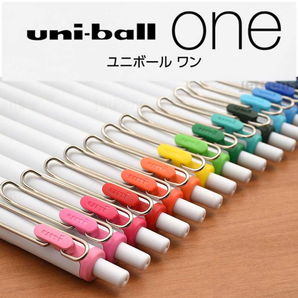 ปากกาเจล Uni ball One ยูนิบอล วัน รุ่น UMNS ขนาด 0.38 และ 0.5 MM