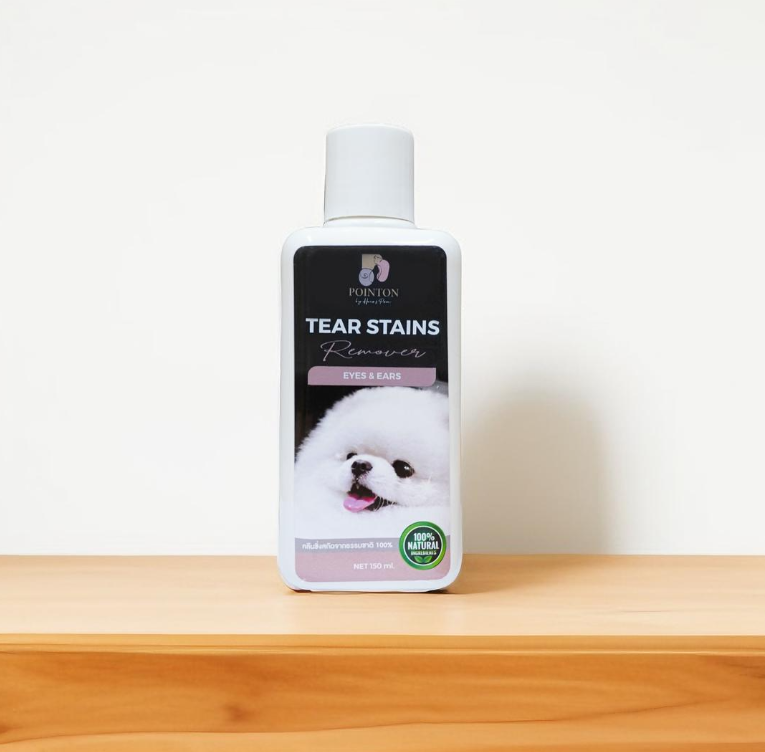 Pointon Tear Stain น้ำยาทำความสะอาดคราบน้ำตาและหู E
