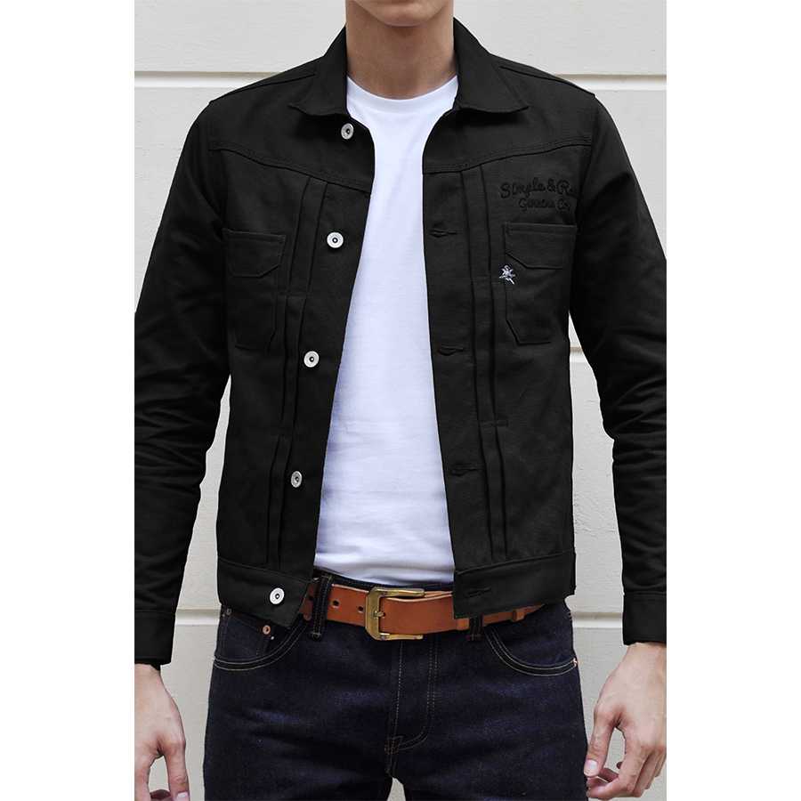 JK904 JACKCANVAS (Black)