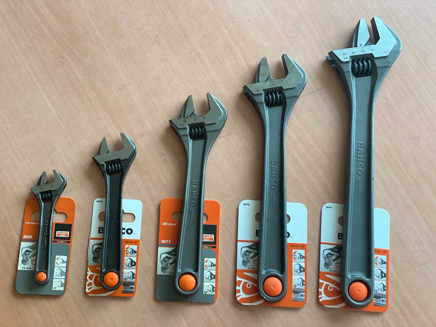 BAHCO ประแจเลื่อน 6 นิ้ว (8070)