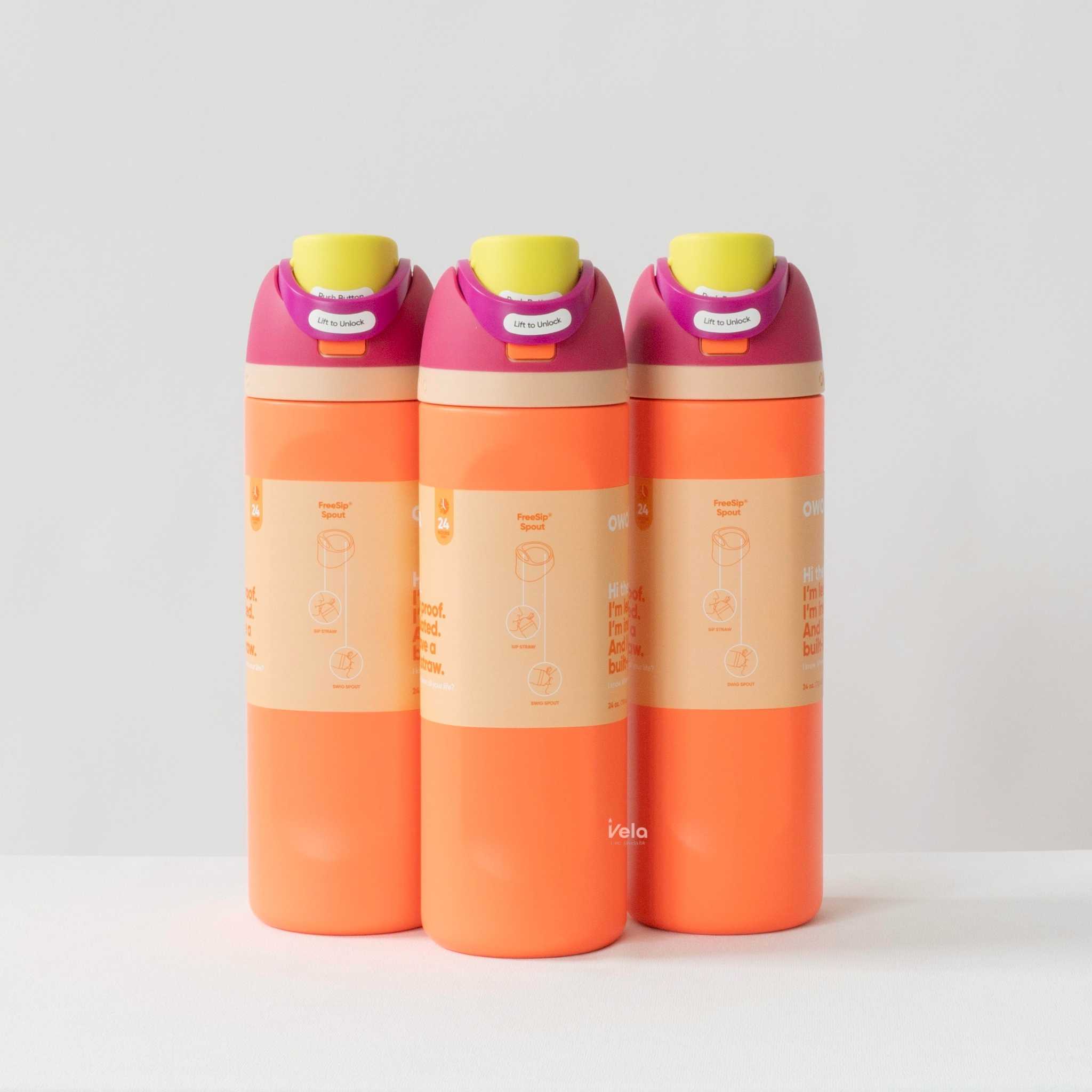 Owala FreeSip 24 oz (Neon Nectar)
