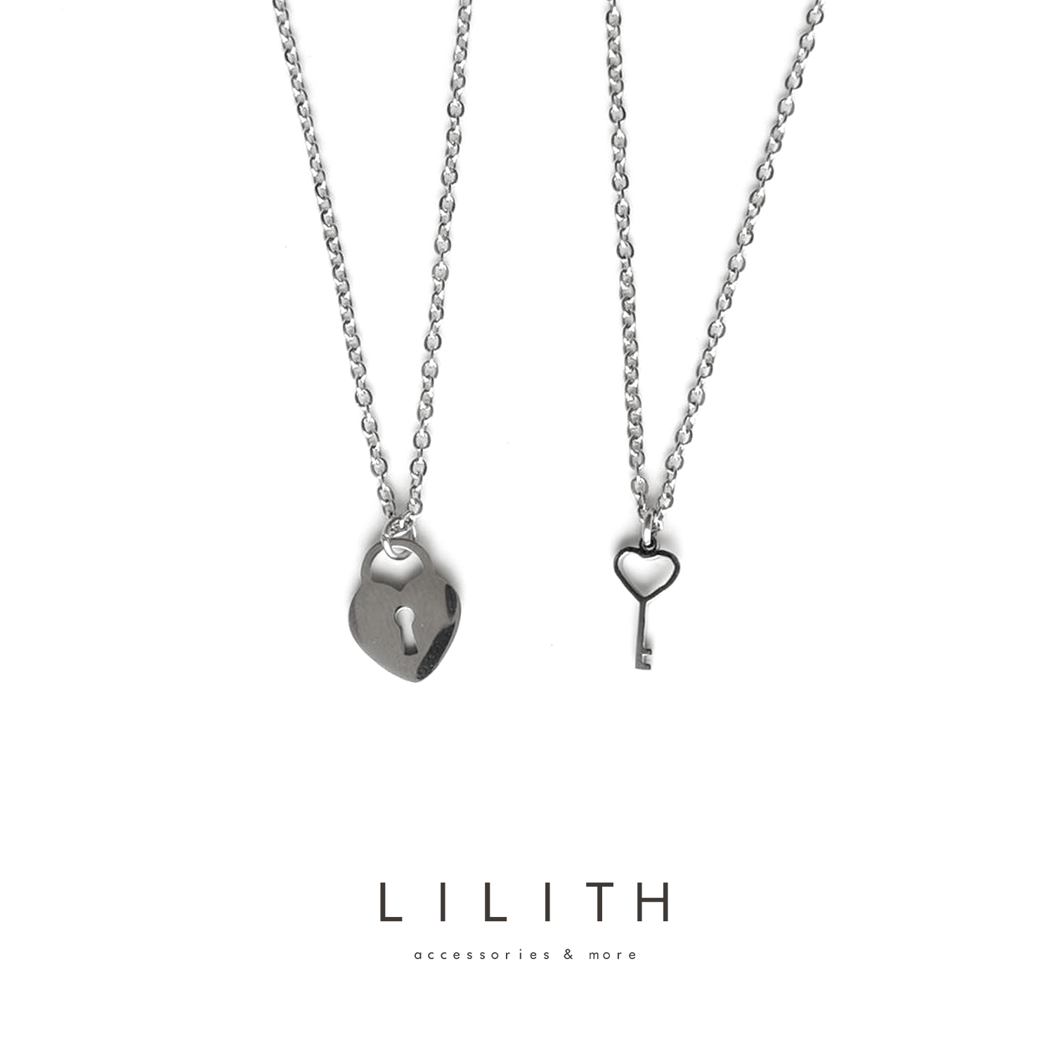 Lilith - Key & Lock necklace