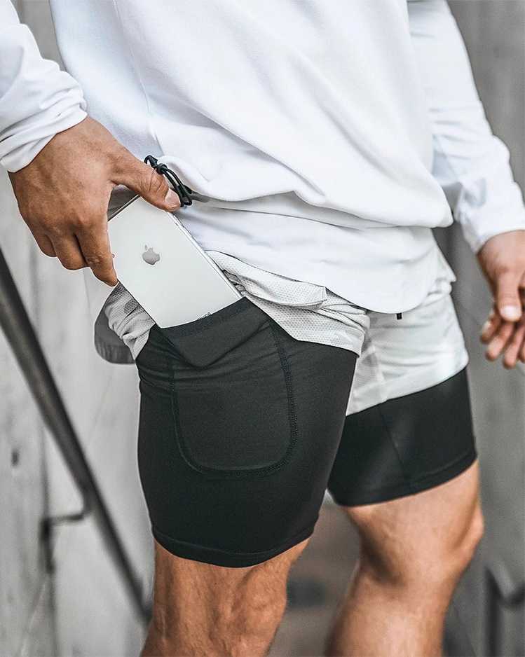 กางเกงขาสั้น ASRV #5 / ผ้าโพลีเอสเตอร์ ซับในเป็นกางเกงรัดกล้ามอย่างดี ผ้านิ่มใส่สบาย ไม่คัน