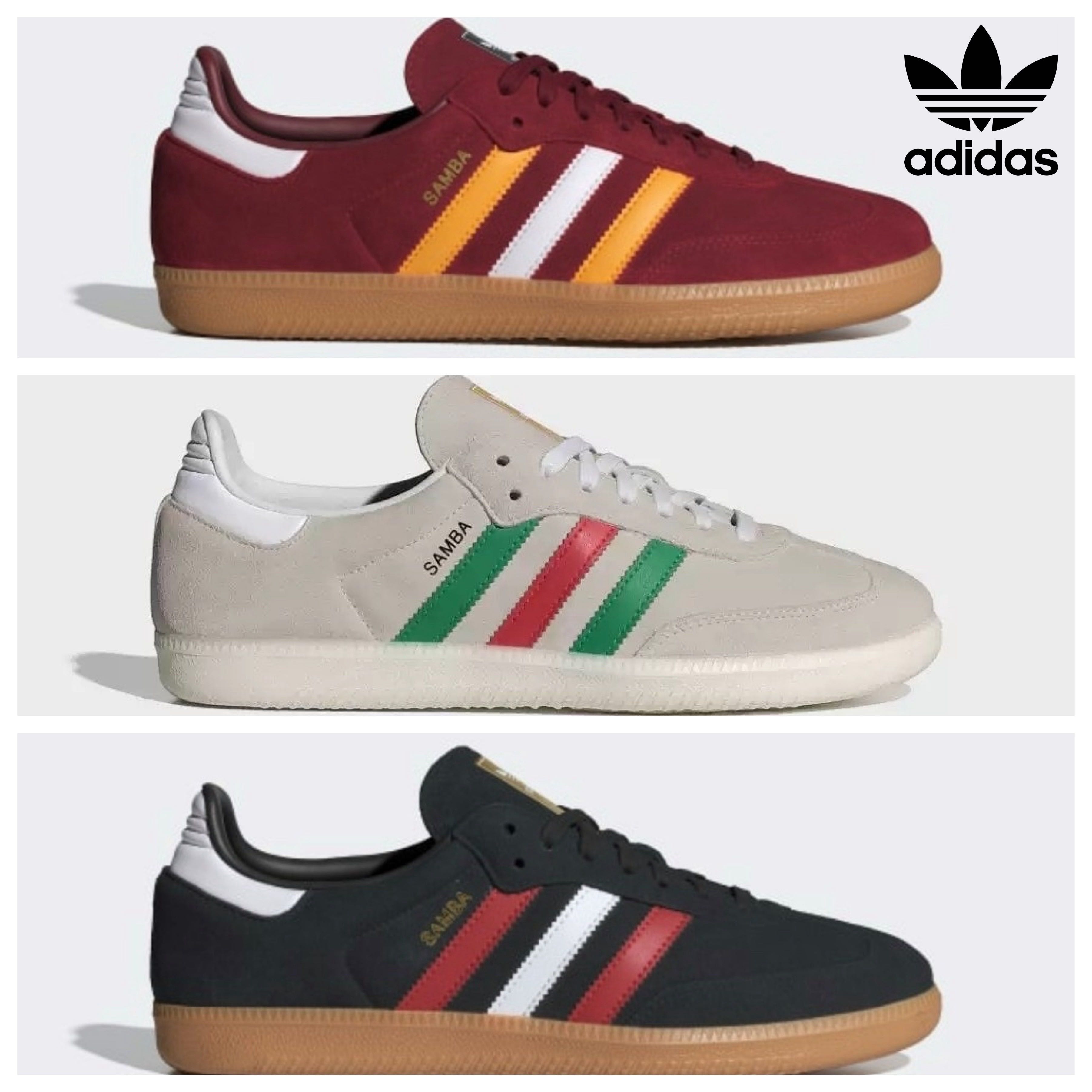 Adidas Samba OG Core Black / Better Scarlet / Gum Black