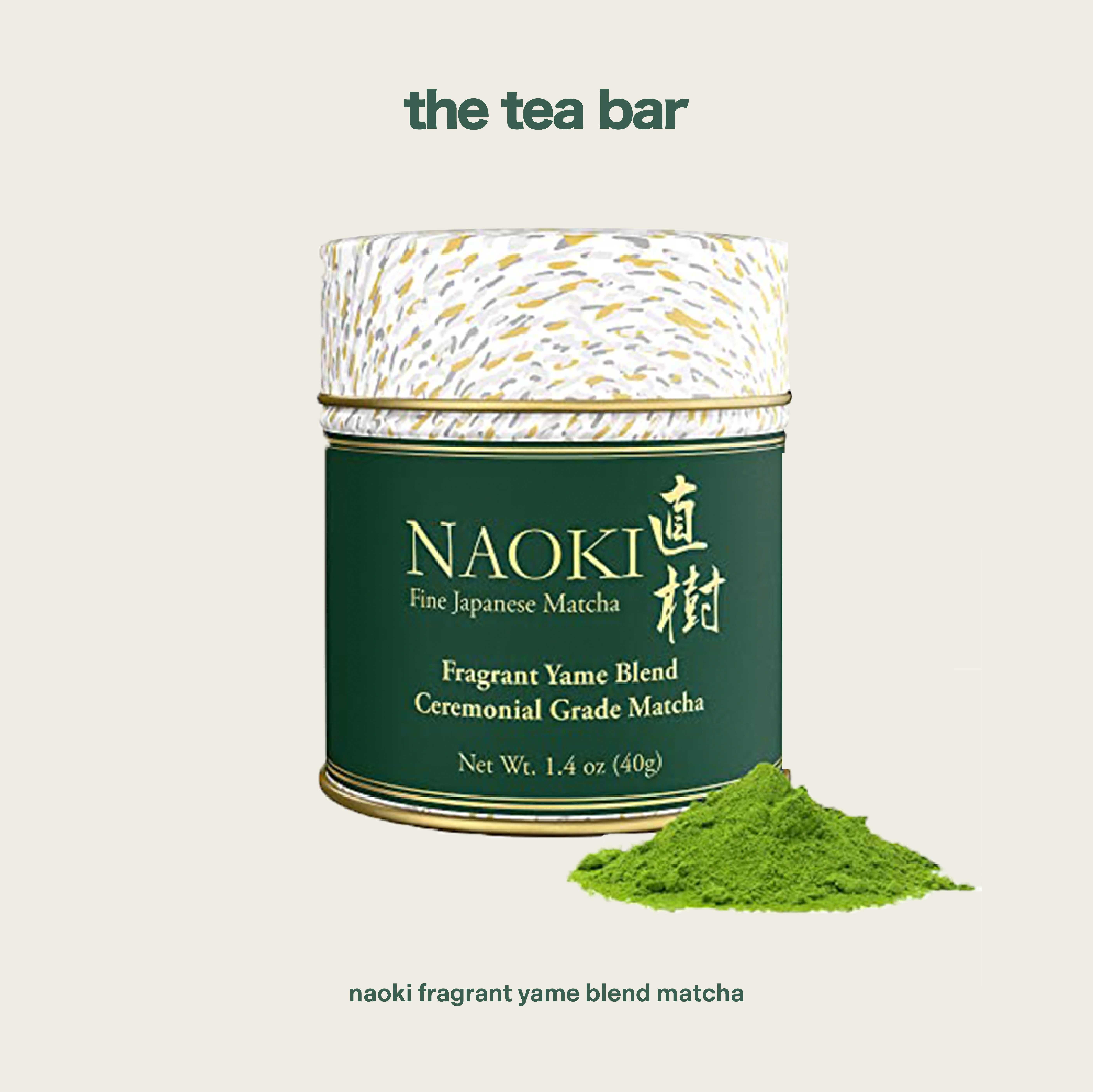 NAOKI fragrant yame blend matcha