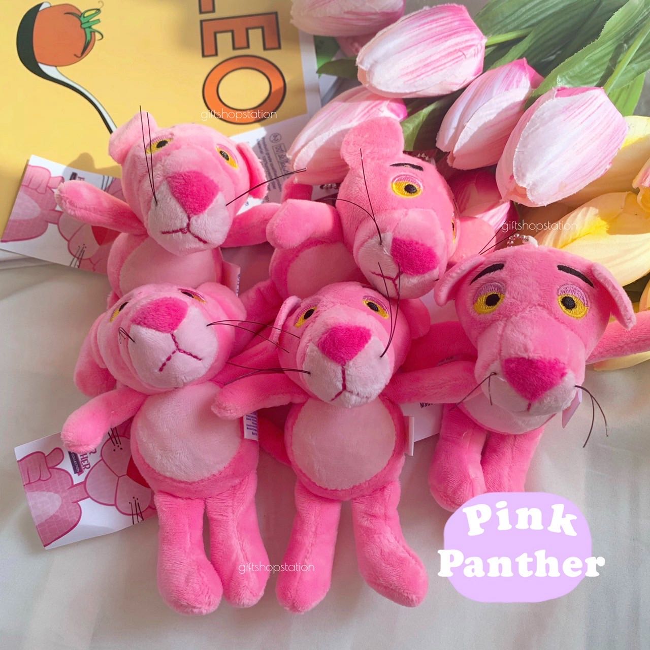 พวงกุญแจ pink panther