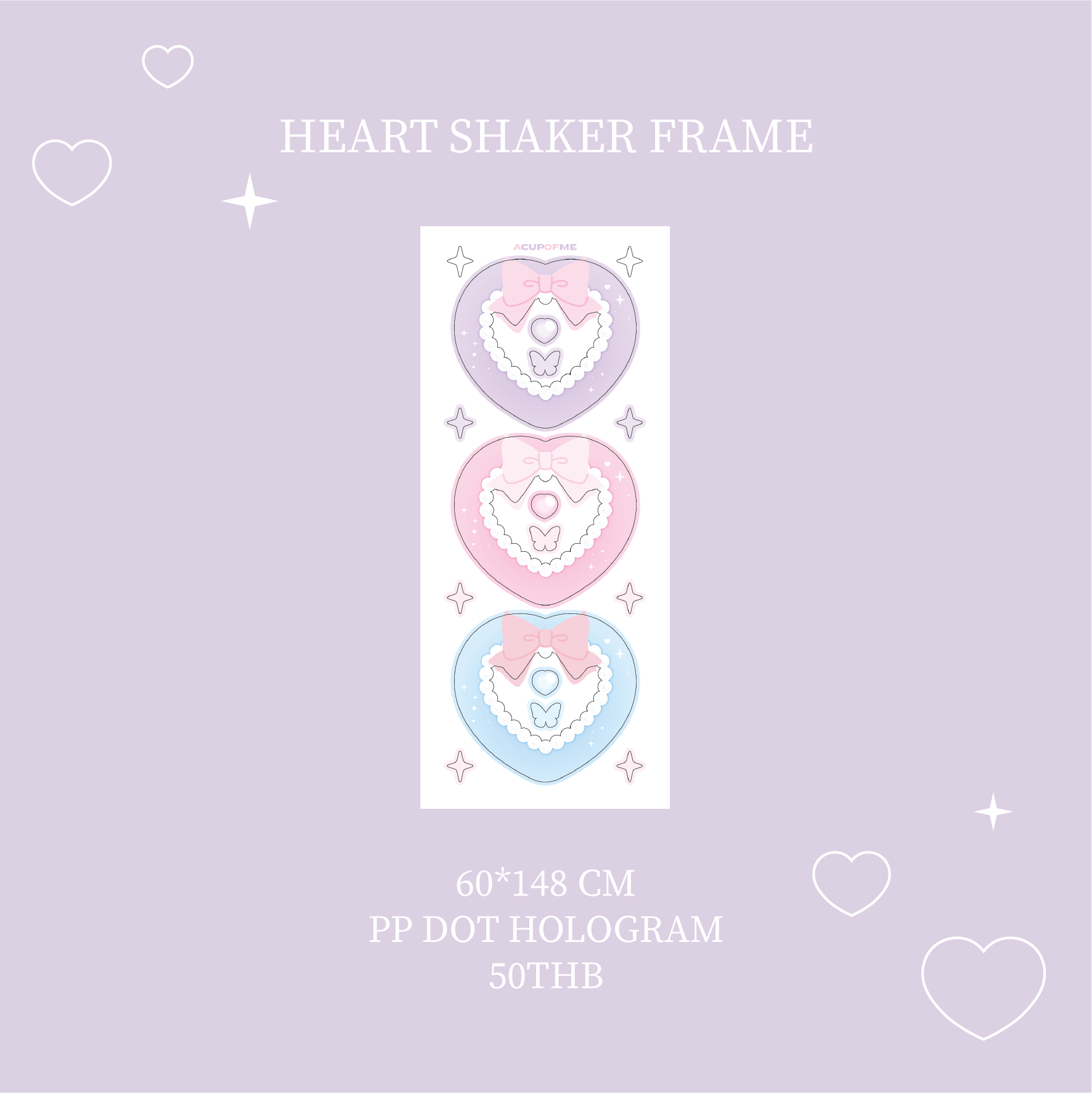 heart shaker frame