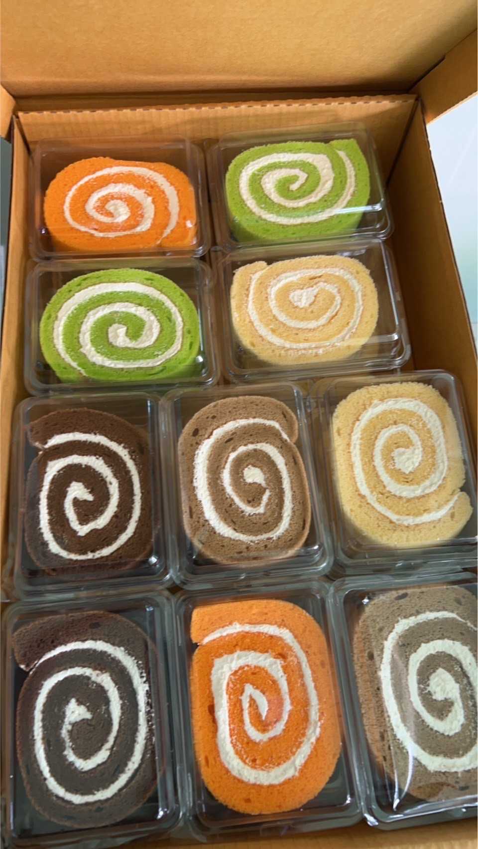 เค้กโรลยักษ์แพค(20ชิ้น)