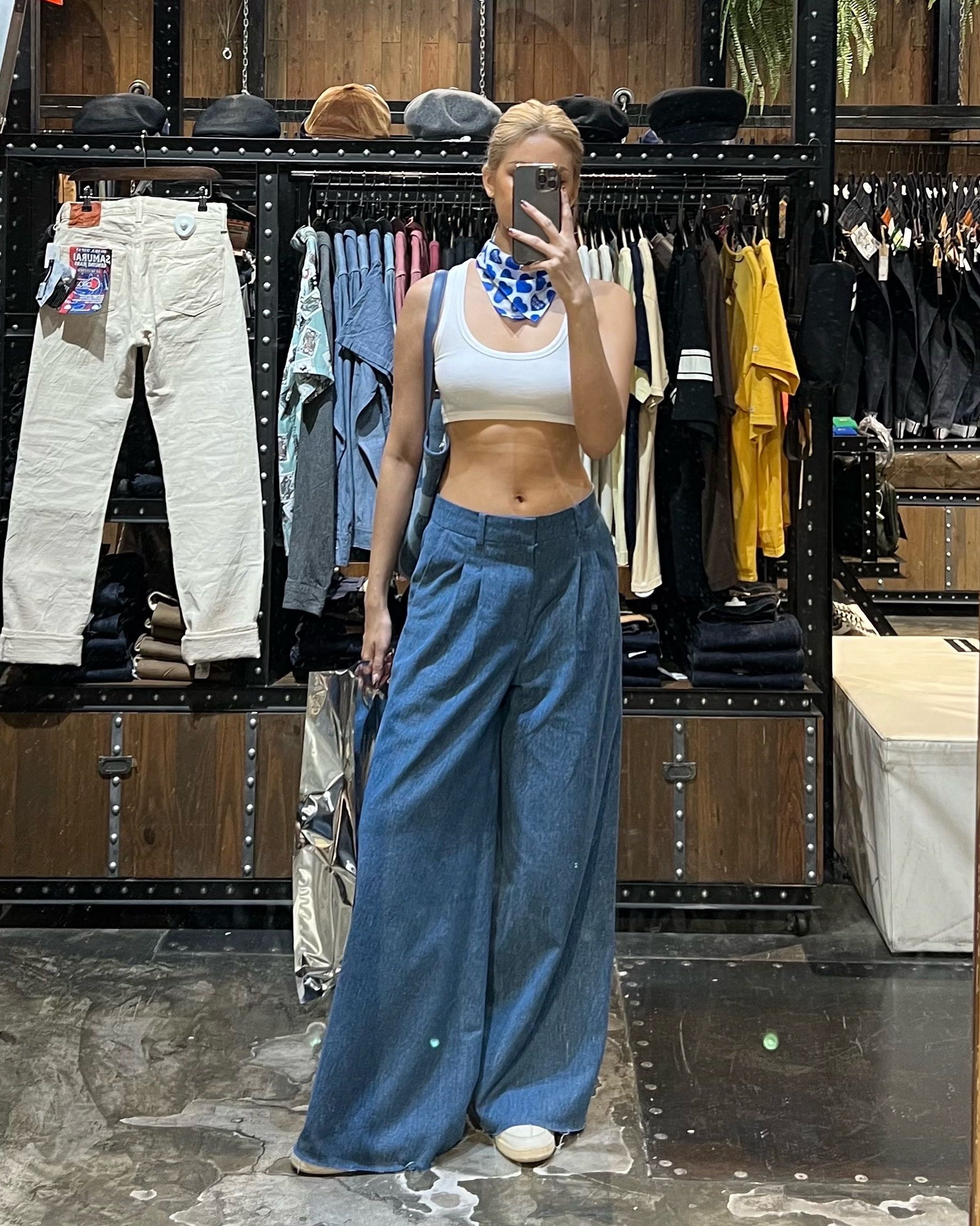 Beachy Baggy Denim Pant