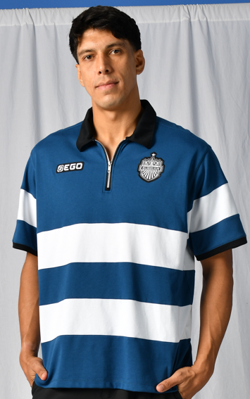 เสื้อโปโล Over Size ACL EGO x BRUTD Navy