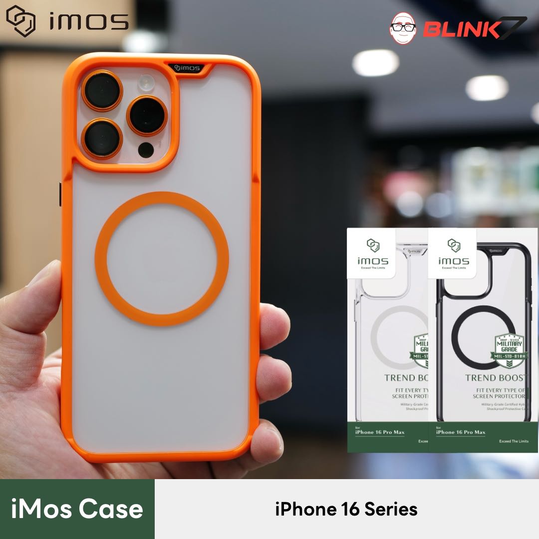 เคสกันกระแทก iMos iPhone 16 Series MagSafe