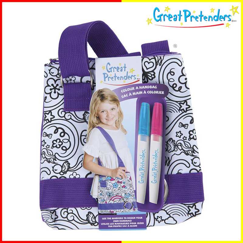 GREAT PRETENDERS, Colour In Purse ของเล่นเสริมพัฒนาการ สำหรับเด็ก 3 ปีขึ้นไป เสริมจินตนาการ