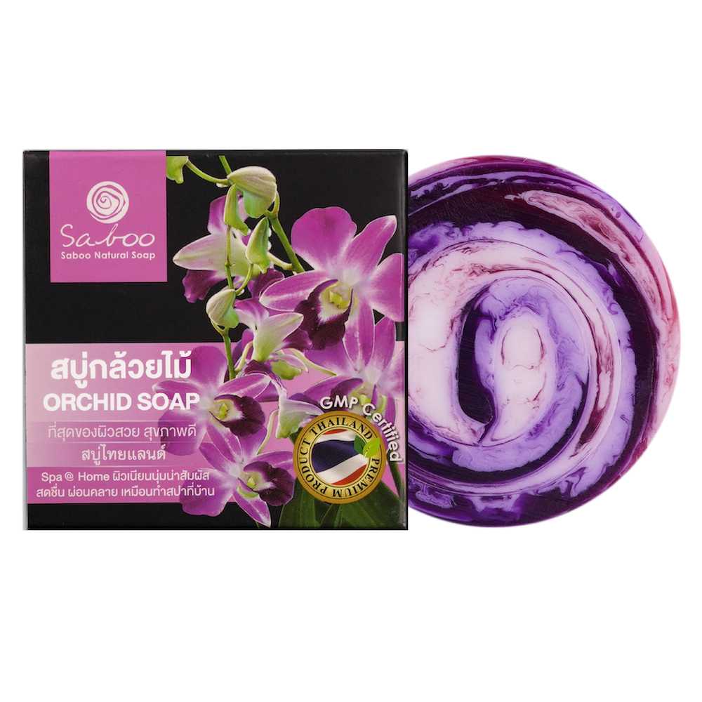 SABOO NATURAL SOAP ORCHID 100g