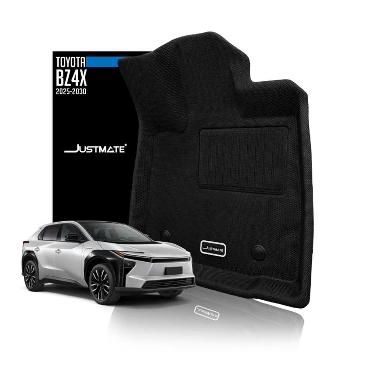 [JUSTMATE] TOYOTA พรมปูพื้นรถยนต์ BZ4X 2025 - 2030