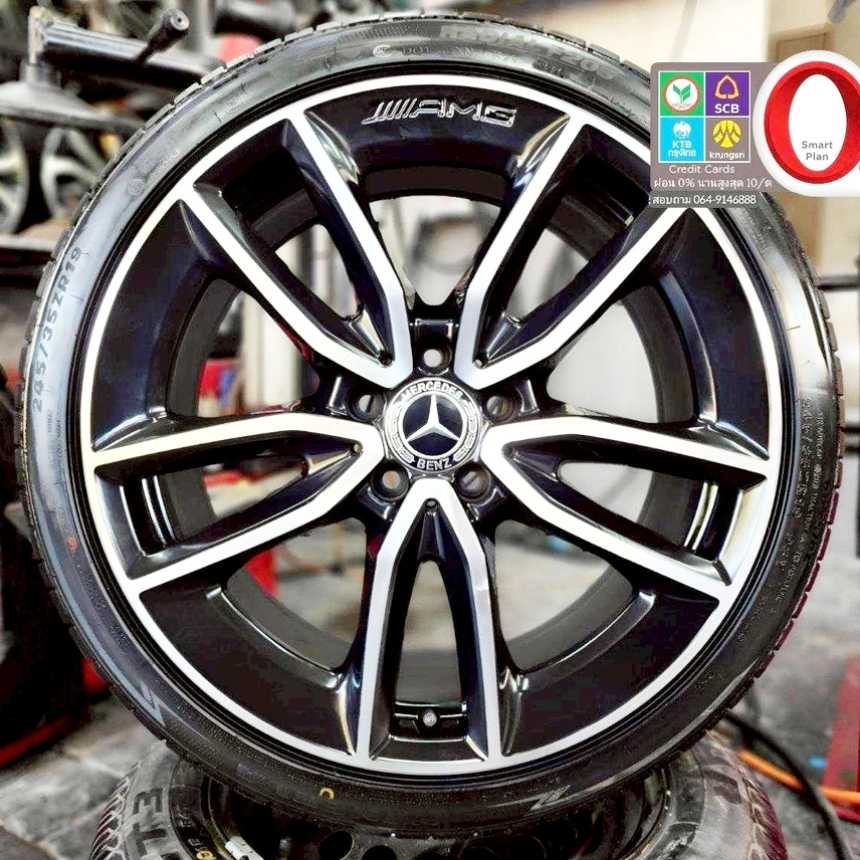 ปี 25 ล้อ Mercedes Benz แท้ CLA Class w118 ขอบ 19 5 รู 112 หน้าหลังกว้าง 22871268  917521268