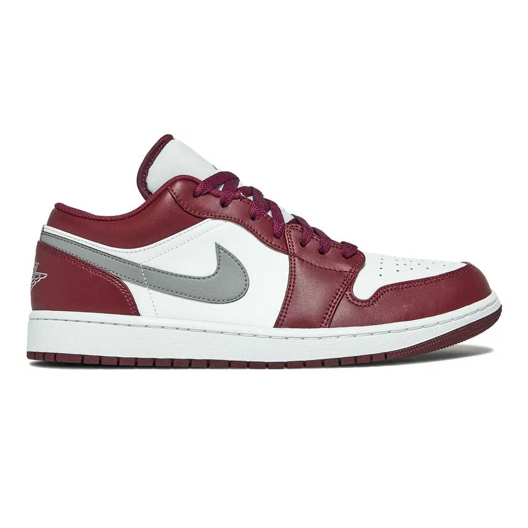 Nike Jordan 1 Low White Bordeaux
