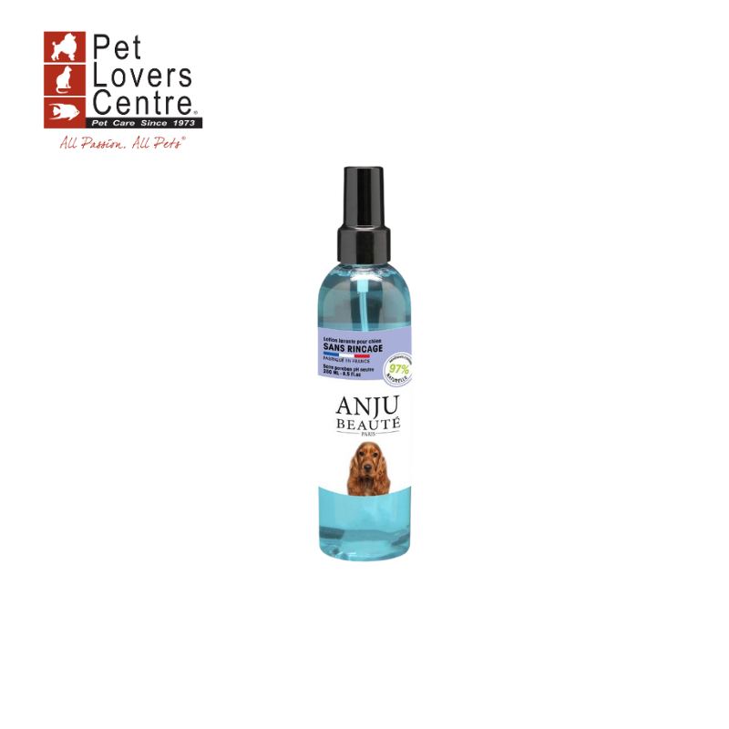 สเปรย์ดับกลิ่นสุนัข นำเข้าจากฝรั่งเศส ANJU BEAUTE WASHING LOTION WITHOUT RINSING 200ML