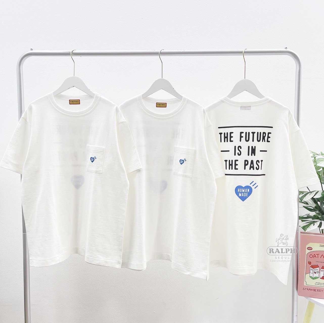 Human made Graphic T-Shirt (white/blue)