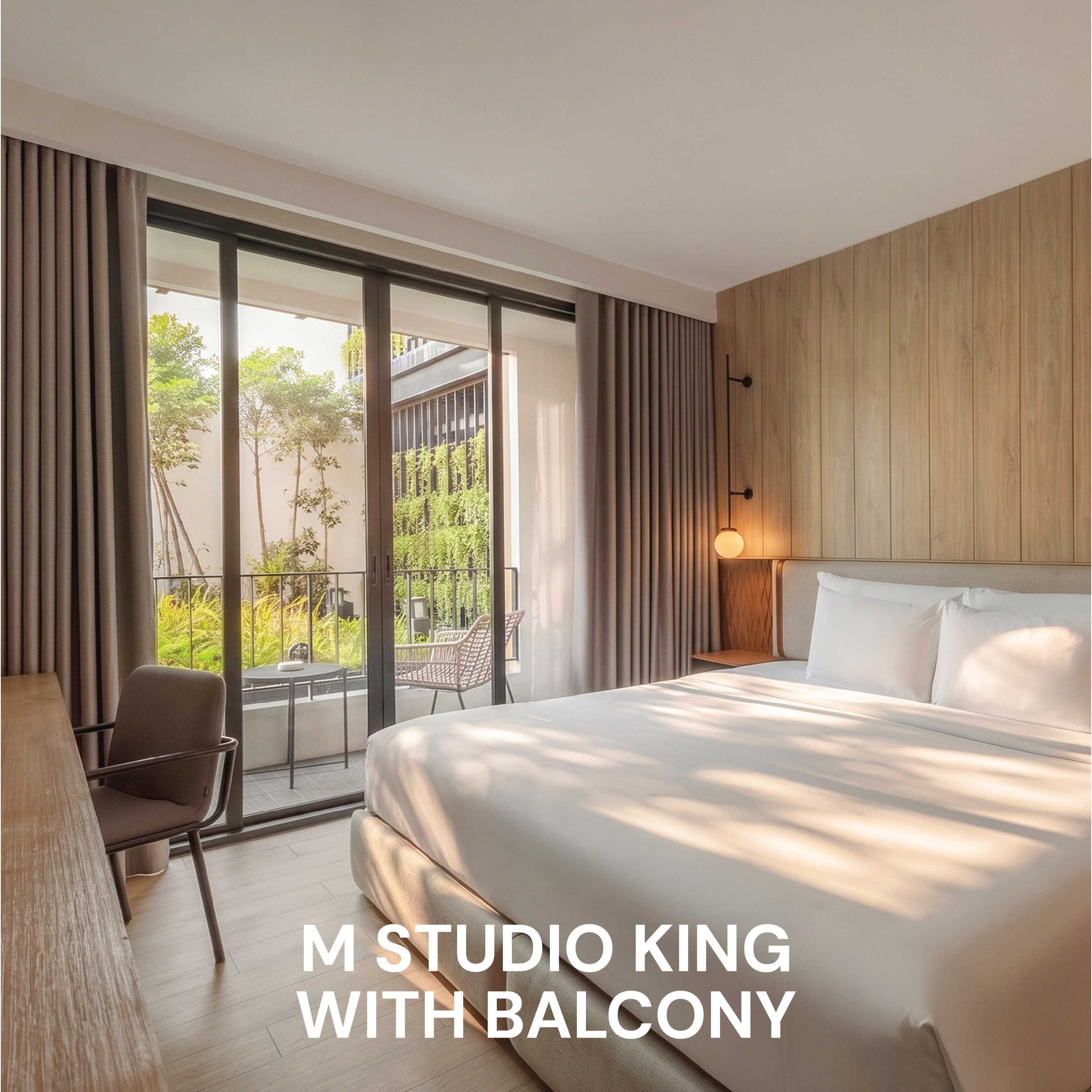 5. M Studio King with Balcony - Advance Deal Offer