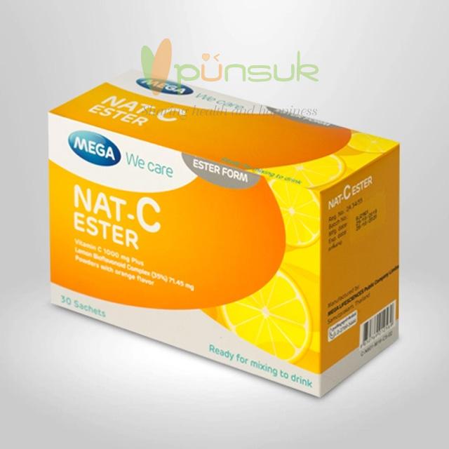 MEGA We care NAT C ESTER (30 Sachets)
