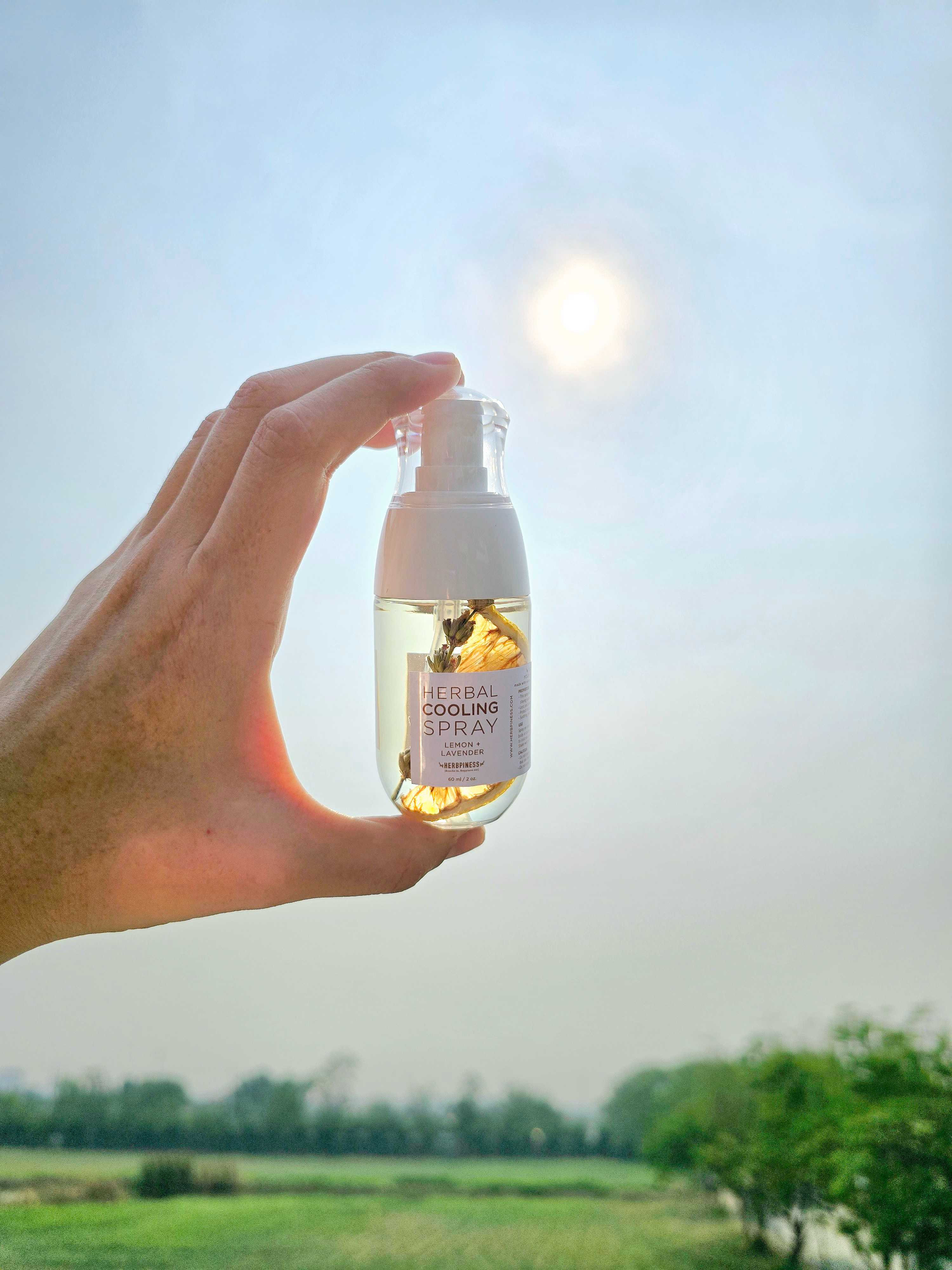 HERBAL COOLING SPRAY : LEMON + LAVENDER 