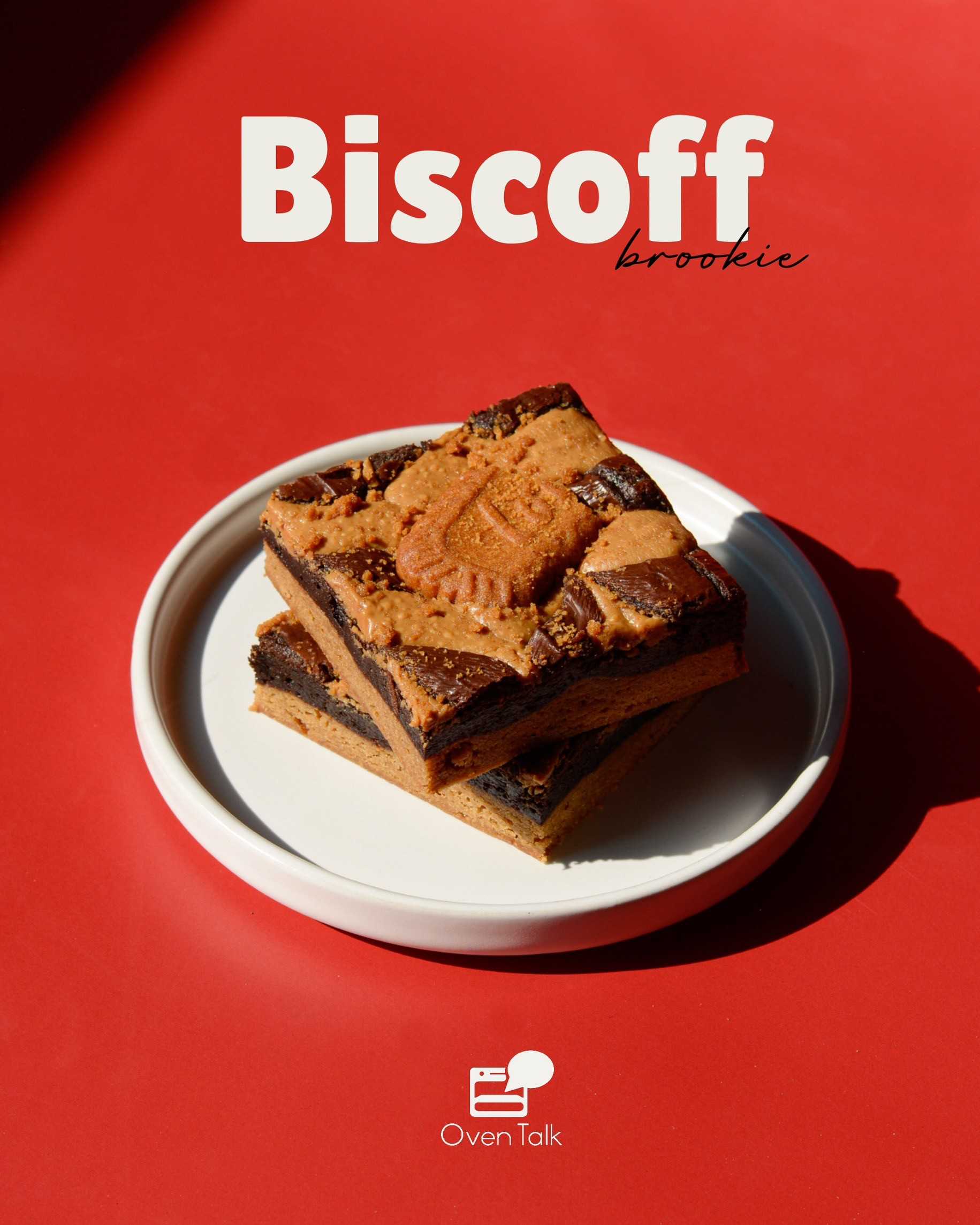 Biscoff Brookie 3x3 นิ้ว