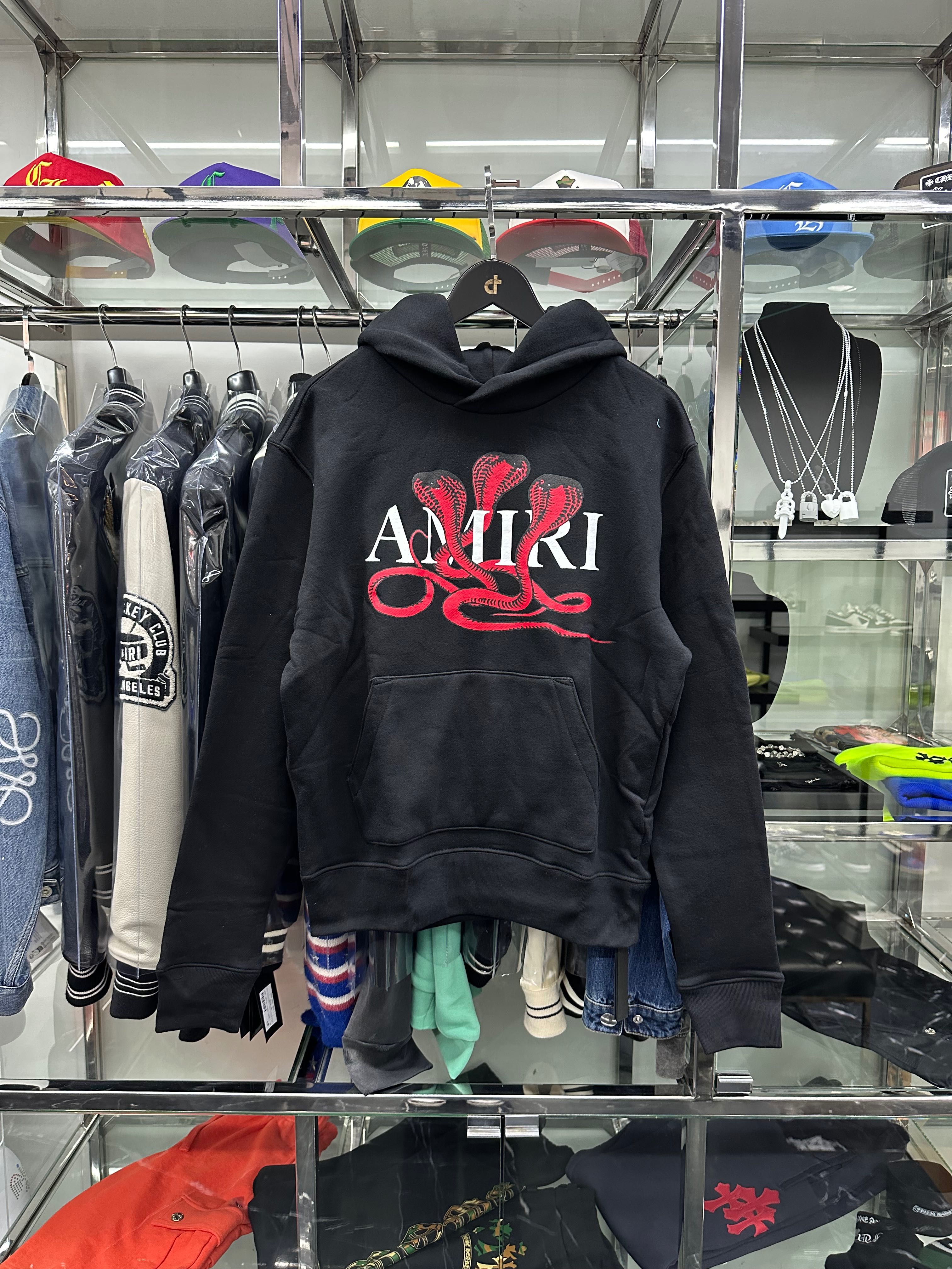 Amiri Red Snake Hoodies
