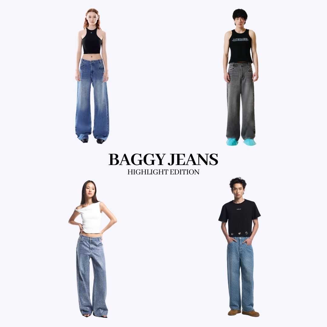 Merge Official - Baggy Jeans Highlight Edition (CRYSTAL BLUE จัดส่ง 14/08)(เปิดขาย 15 Jul 20.00)
