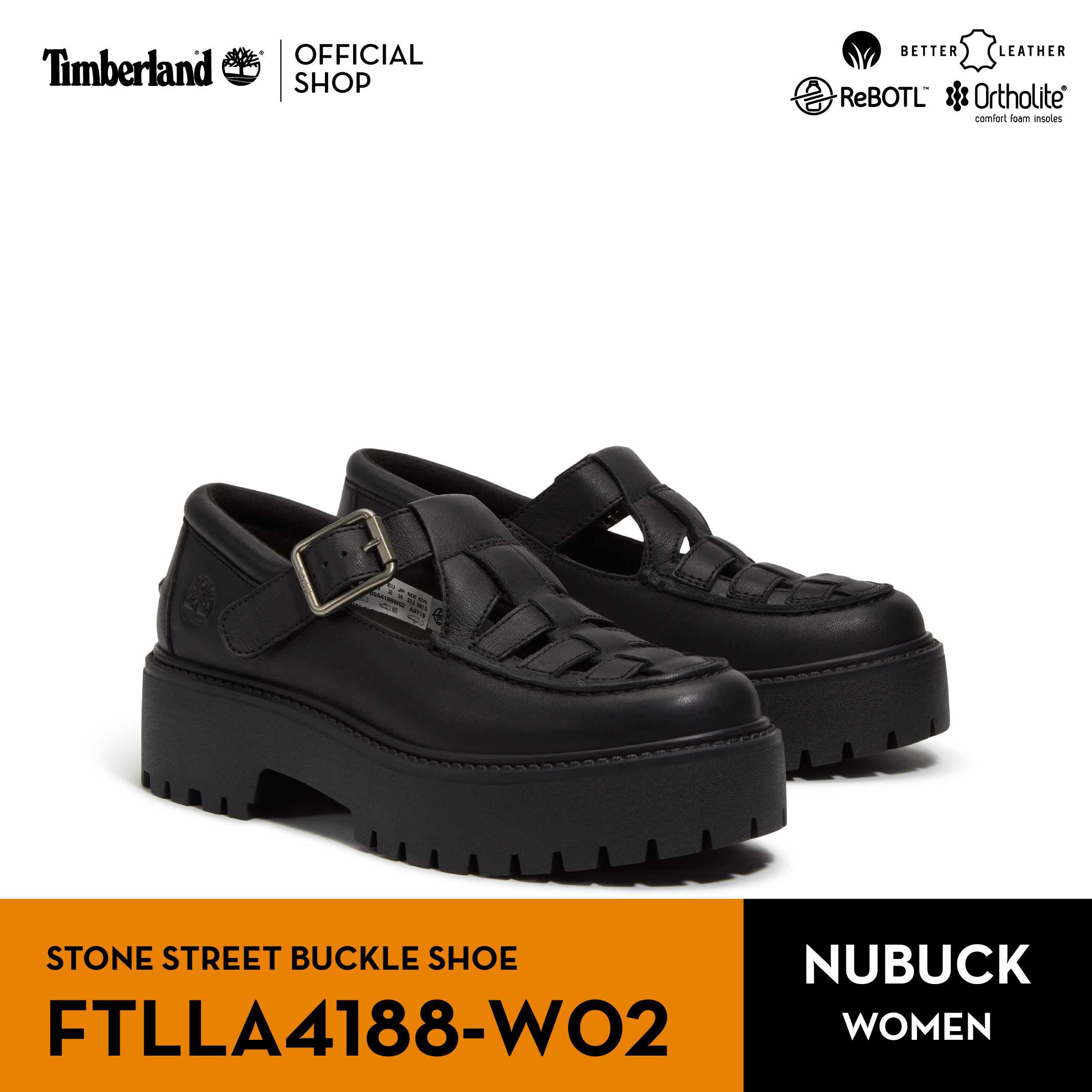 Timberland Women’s  STONE STREET  BUCKLE SHOE รองเท้าหญิง (FTLLA4188-W02)