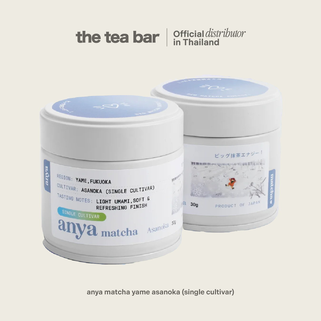 ANYA MATCHA yame asanoka (single cultivar)